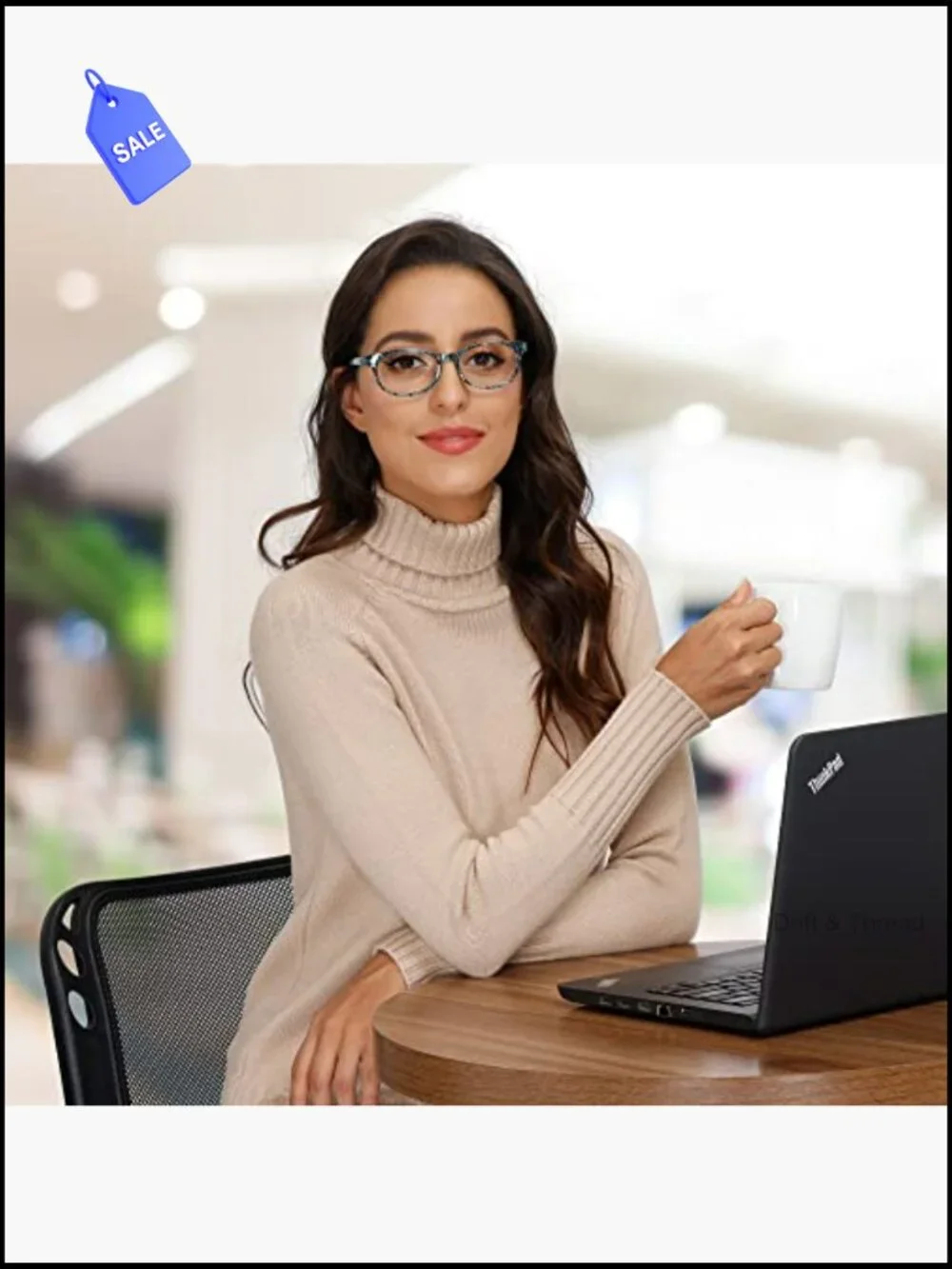 4 Pack Reading Glasses for Women +2.5 Strength Readers with Case